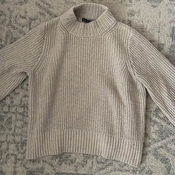 Abercrombie chunky balloon sleeve sweater - Picture 2 of 3